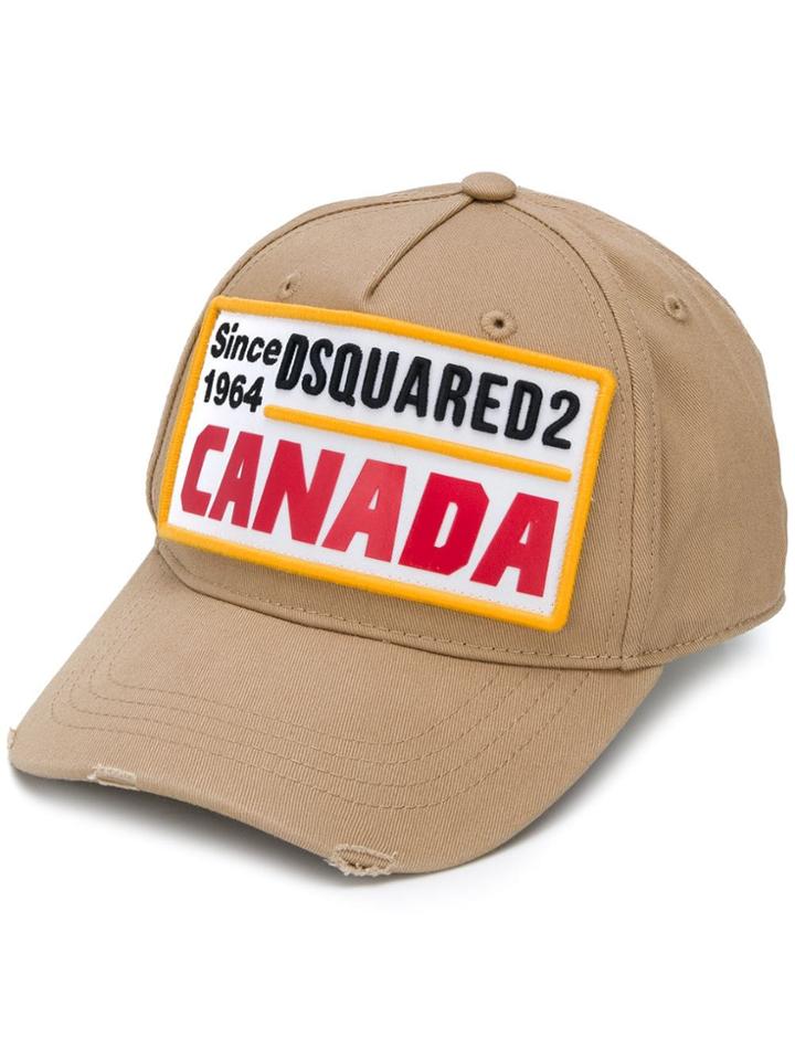 Dsquared2 Canada Baseball Cap - Neutrals