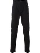 Unconditional Zipped Leg Trousers, Men's, Size: Xs, Black, Cotton/spandex/elastane