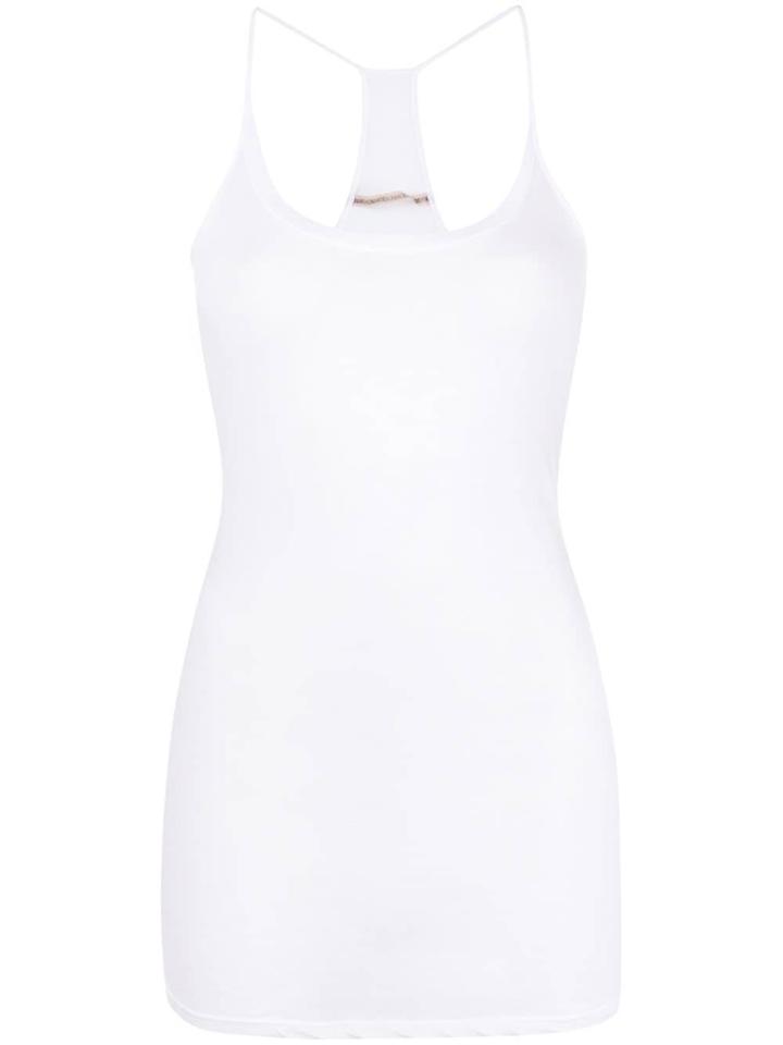 Humanoid Racerback Tank - White