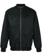 Mr & Mrs Italy - Zip Up Bomber Jacket - Men - Acrylic/polyamide/polyester/alpaca - L, Black, Acrylic/polyamide/polyester/alpaca