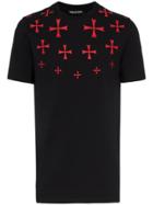 Neil Barrett Cross Teeshirt - Black