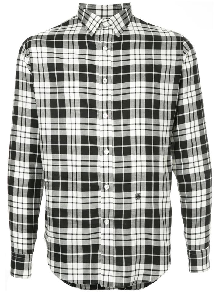 N. Hoolywood Check Shirt - Black