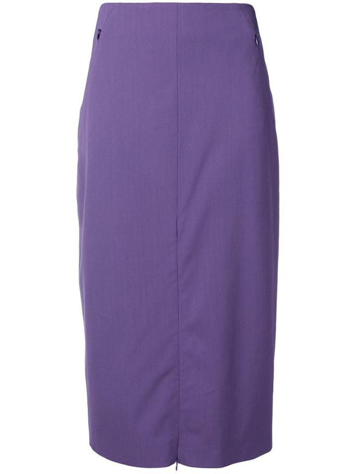Aalto High-waisted Skirt - Pink & Purple