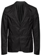 Prada Single-breasted Nylon Jacket - Black