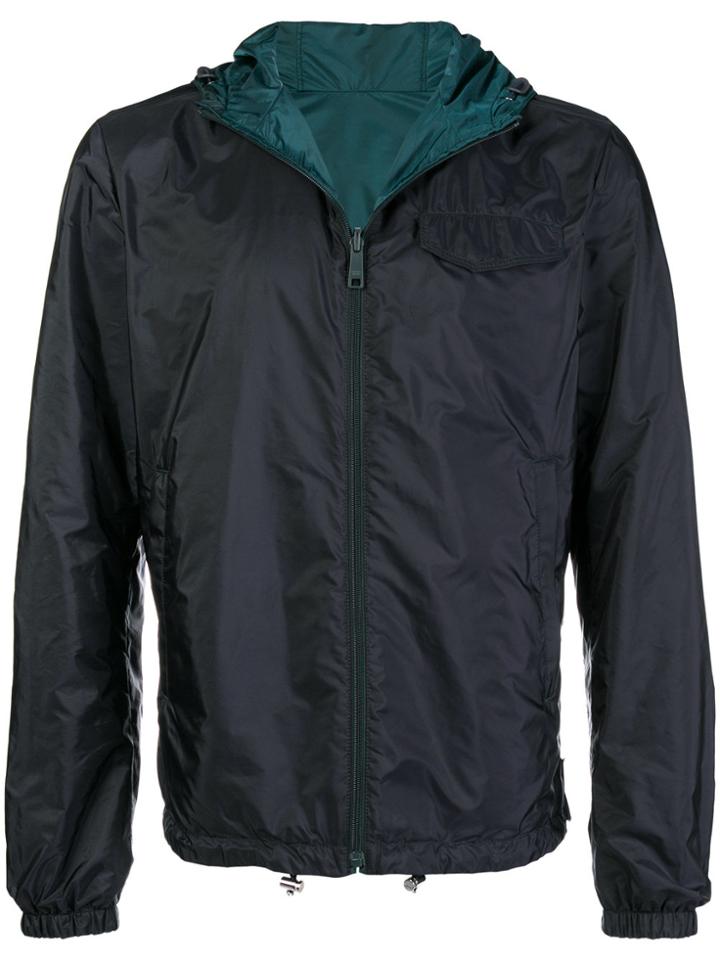 Prada Reversible Fitted Jacket - Blue