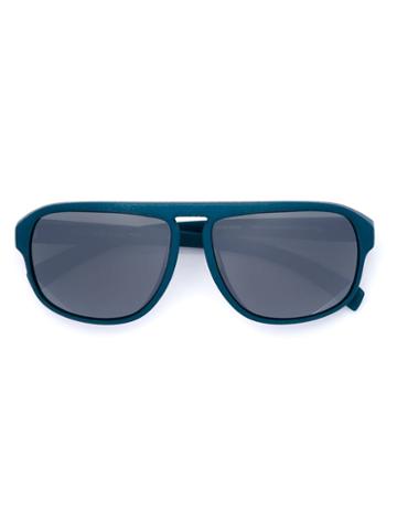 Mykita 'pluto Md14' Sunglasses, Adult Unisex, Blue, Polyamide