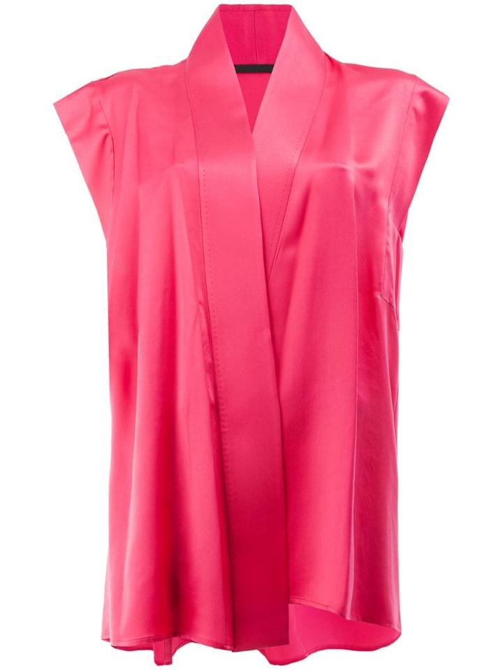 Haider Ackermann Wrap Front Blouse - Pink