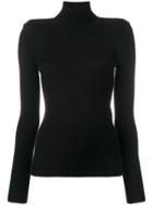 Chloé Ribbed Turtle Neck Sweater - Black