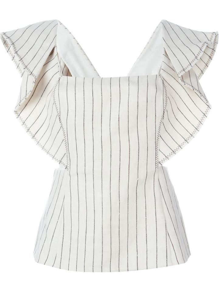 3.1 Phillip Lim Flutter Sleeve Top