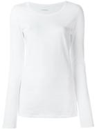 Lareida Longsleeve Top, Women's, Size: L, White, Cotton/spandex/elastane