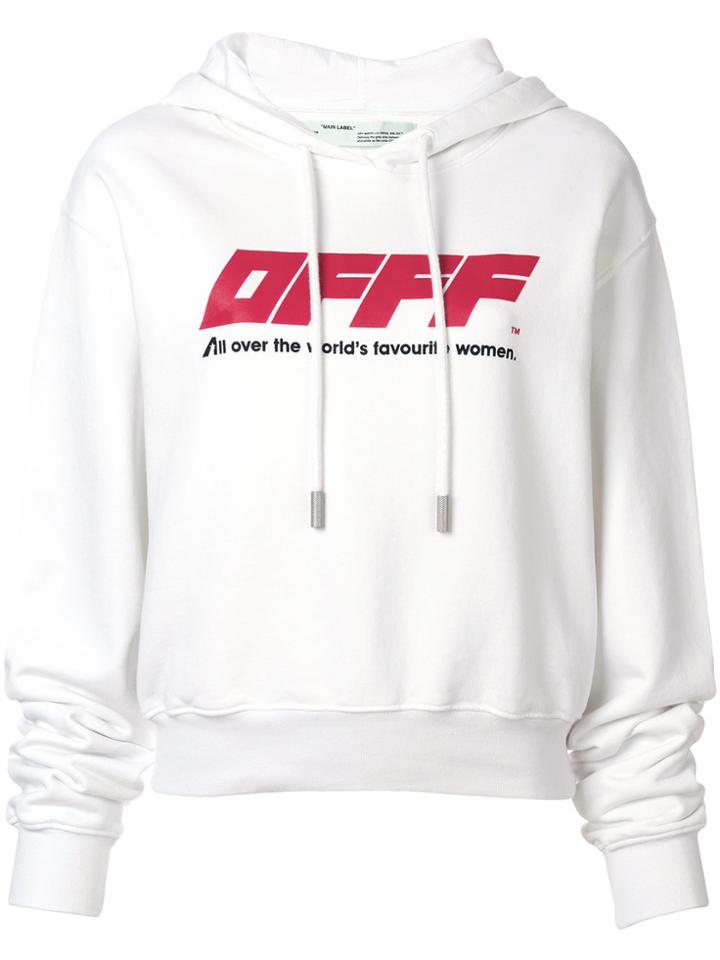 Off-white Offf Print Hoodie