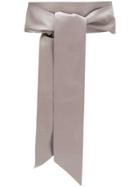 Orciani Self Tie Waist Belt - Grey