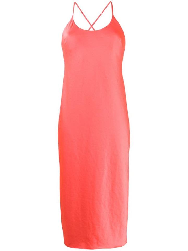 T By Alexander Wang Spaghetti Strap Dress - Pink