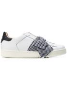 Moa Master Of Arts Bow Embellished Sneakers - White