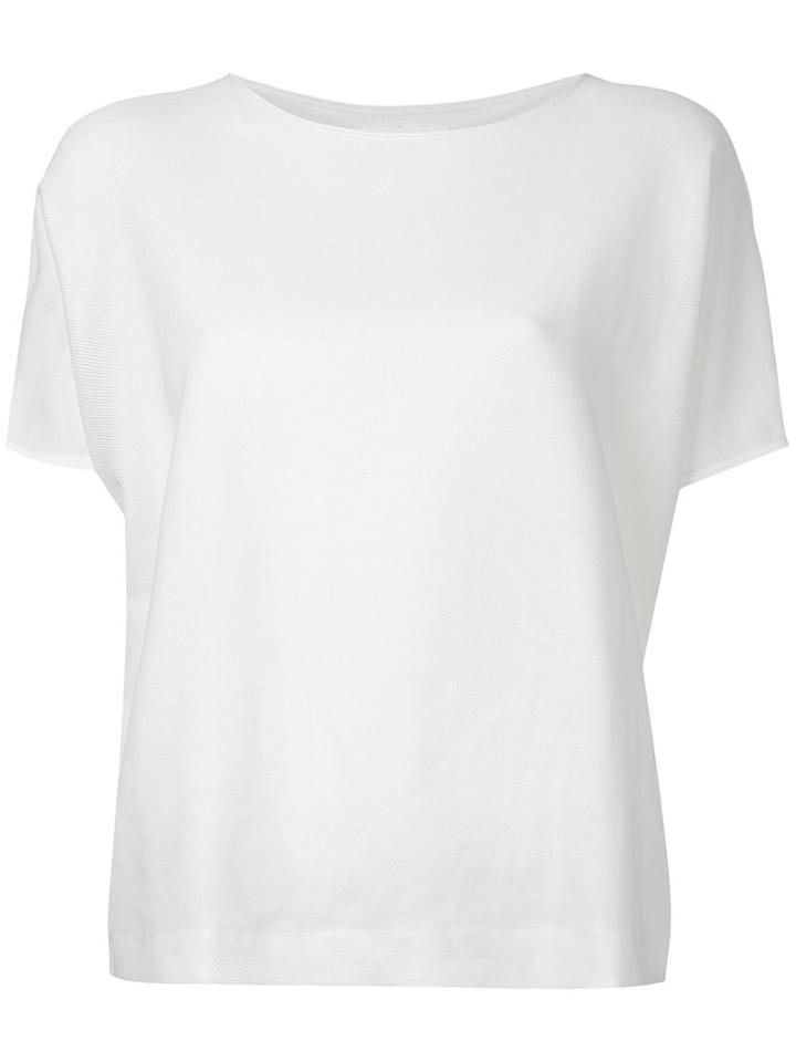 Lemaire Crew Neck T-shirt, Women's, Size: Xs, White, Cotton