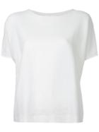 Lemaire Crew Neck T-shirt, Women's, Size: Xs, White, Cotton