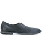 Pantanetti Distressed Lace-up Shoes - Blue