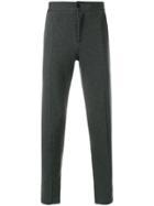 Paolo Pecora Straight Trousers - Grey