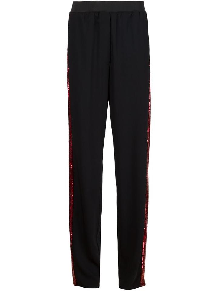 Mm6 Maison Margiela Sequin Stripe Trousers