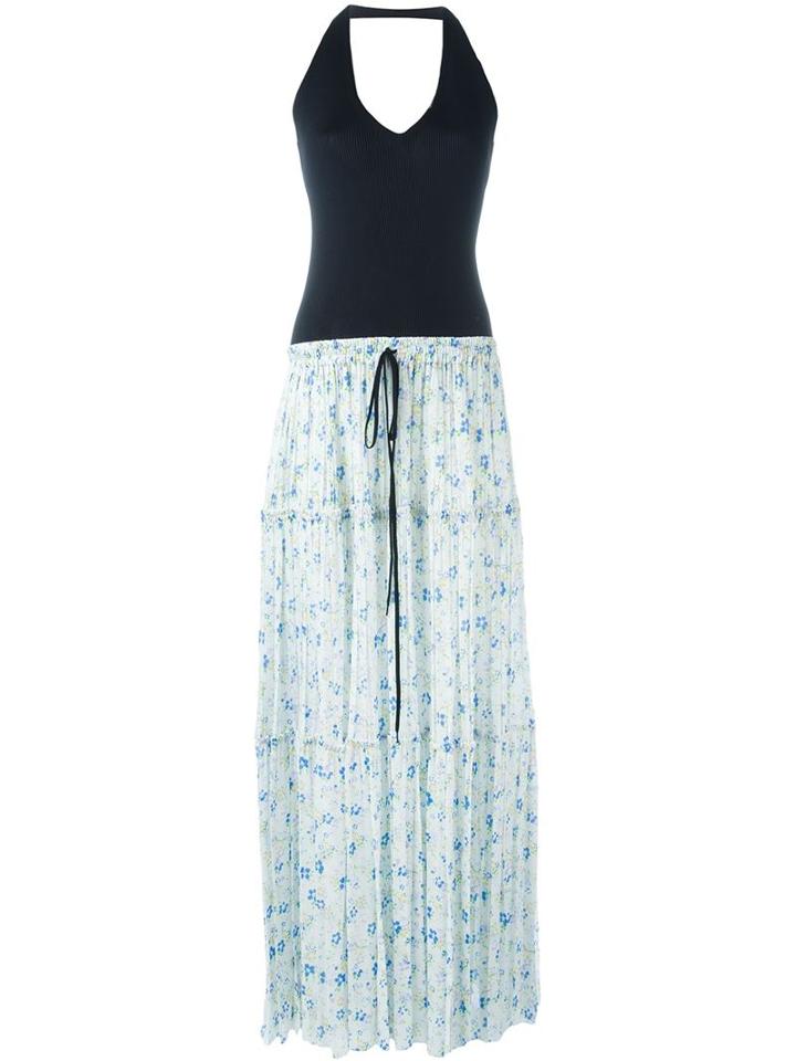 Chloé Halterneck Dress With Gathered Skirt