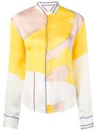 Rohka Printed Button Shirt - Yellow