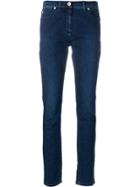 Versace Embellished Medusa Jeans - Blue