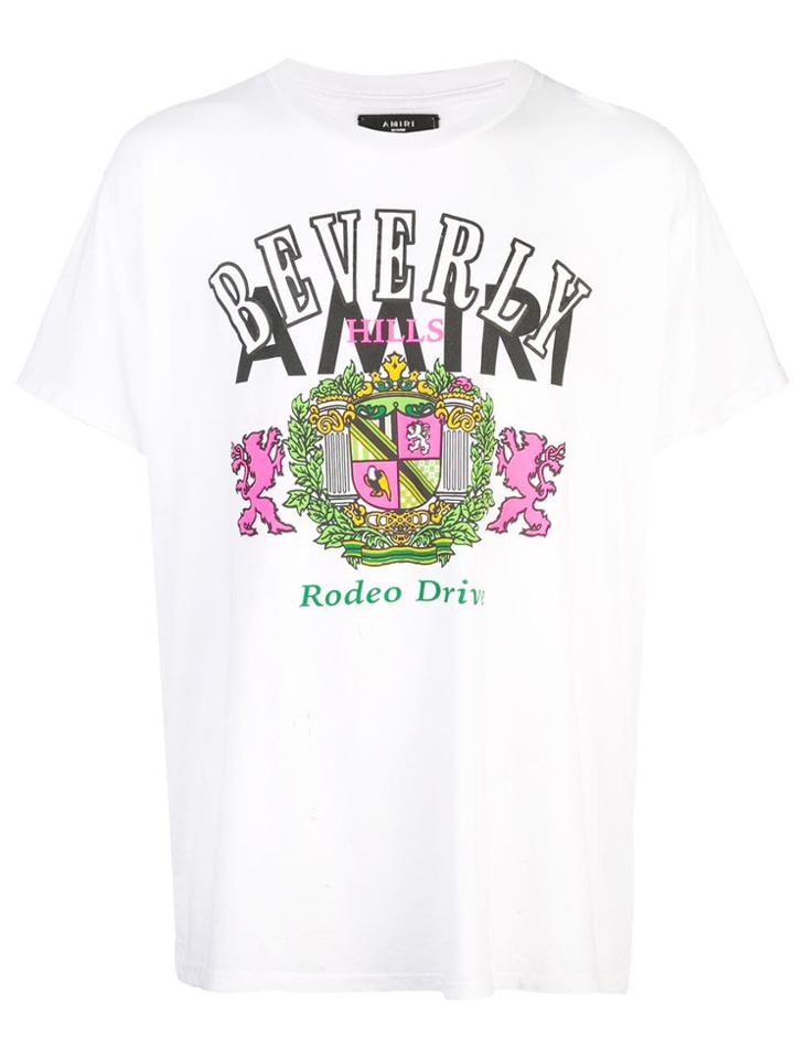 Amiri Graphic Print T-shirt - White