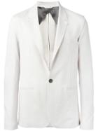 Lanvin One Button Blazer - Nude & Neutrals