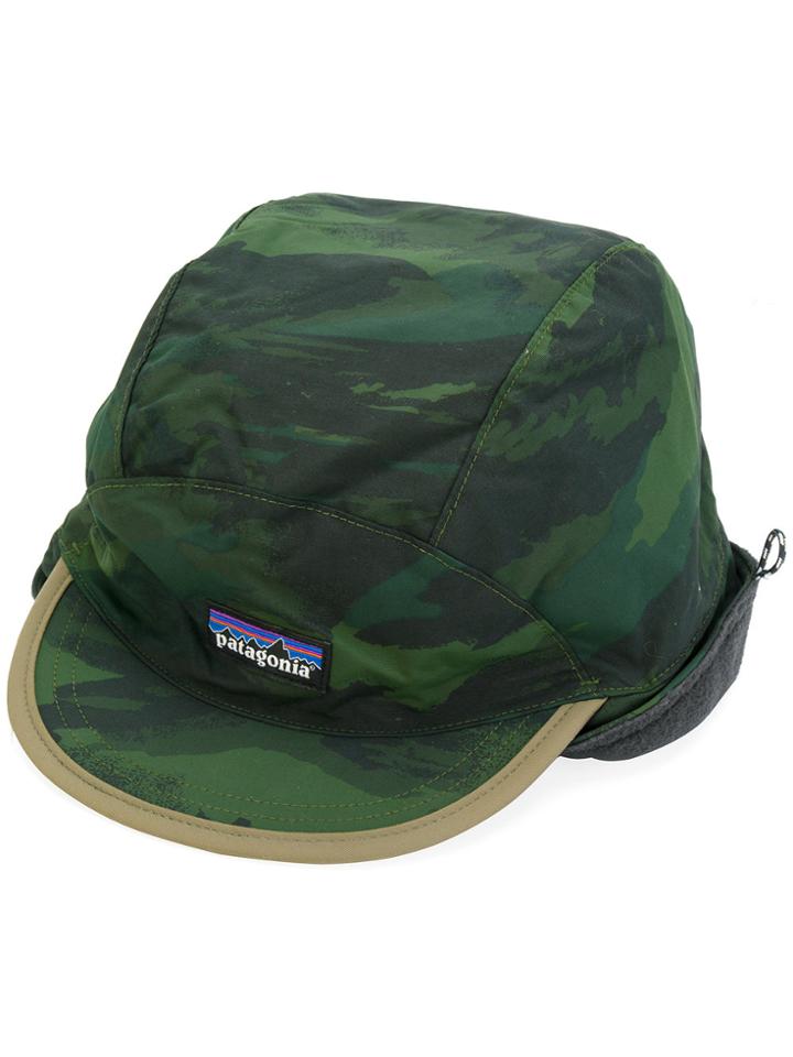 Patagonia Camouflage Logo Patch Hat - Green