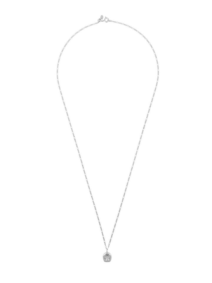 Maria Black Man Ray Necklace - Silver