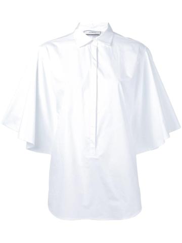 Co-mun Wide Sleeve Shirt - White