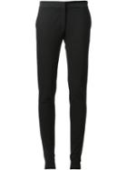 Stella Mccartney Tailored Trousers, Women's, Size: 38, Black, Cotton/polyamide/spandex/elastane