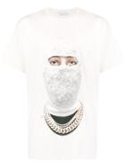 Ih Nom Uh Nit Balaclava Printed T-shirt - White