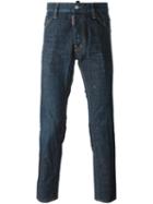 Dsquared2 'cool Guy' Jeans, Men's, Size: 46, Blue, Cotton/spandex/elastane/calf Leather