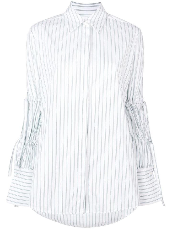 Victoria Victoria Beckham Oversized Striped Shirt - White