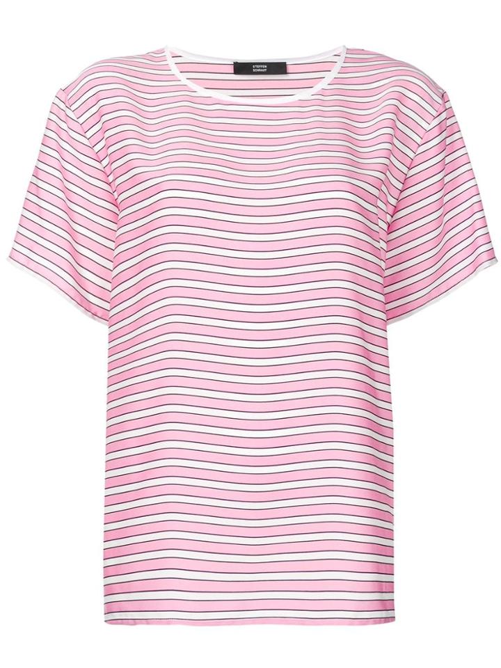 Steffen Schraut Striped Top - Pink