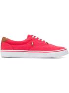 Polo Ralph Lauren Lace-up Sneakers - Red