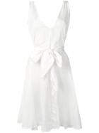 Katharine Hamnett London Bow Detail Dress - White