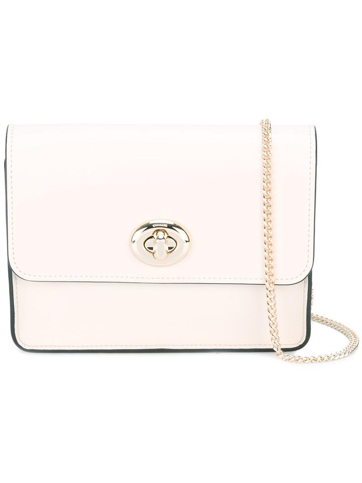 Coach Cross Body Bag, Women's, Nude/neutrals, Calf Leather