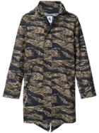 Nike Nikelab Essentials Tiger Camo Parka Jacket - Green
