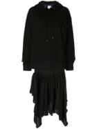 Maison Mihara Yasuhiro Oversized Hoodie Dress - Black