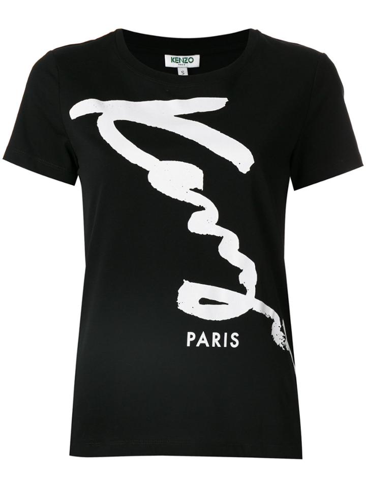 Kenzo Kenzo Signature T-shirt - Black