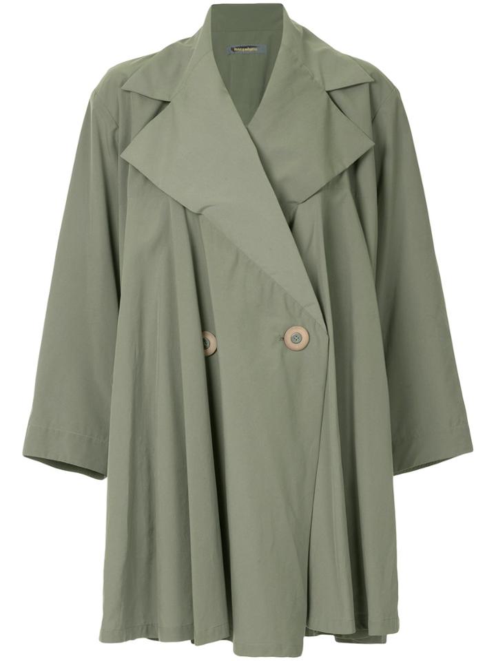 Issey Miyake Vintage Shift Asymmetric Jacket - Green