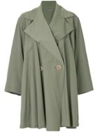 Issey Miyake Vintage Shift Asymmetric Jacket - Green