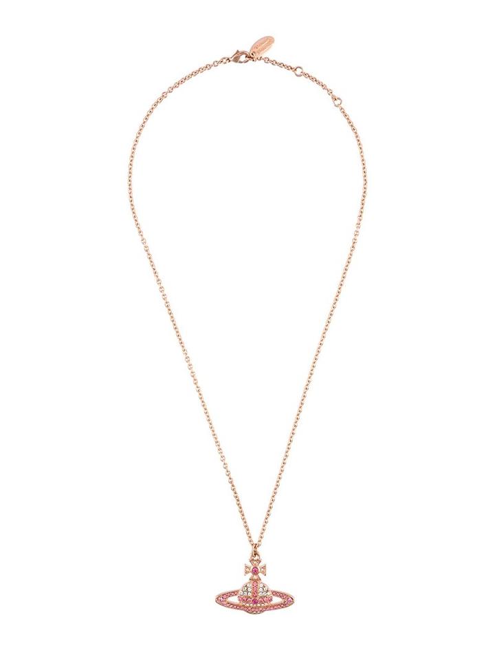 Vivienne Westwood 'kika' Pendant Necklace, Women's, Pink/purple