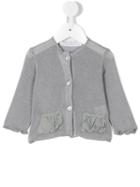 Opililai - Pocket Detail Cardigan - Kids - Spandex/elastane/viscose - 24 Mth, Grey