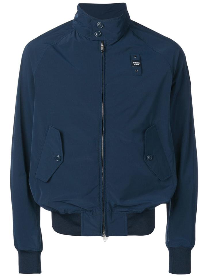 Blauer Zip Lightweight Jacket - Blue