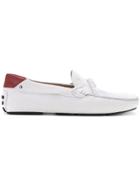 Tod's Deetail Detail Loafers - White