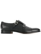 Moreschi Classic Monk Shoes - Black