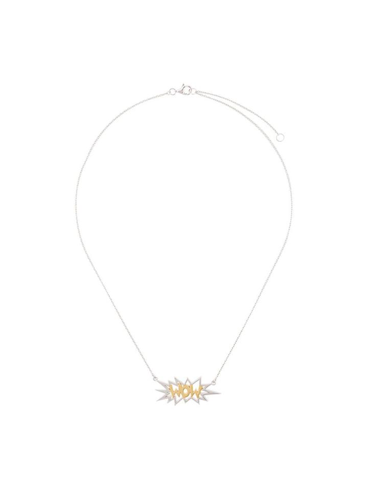True Rocks Wow Pendant Necklace - Silver